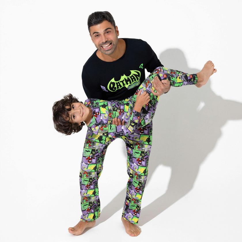 Batman Baddies Bamboo Men's Pajama Set