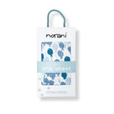 Organic Print Fitted Crib Sheet