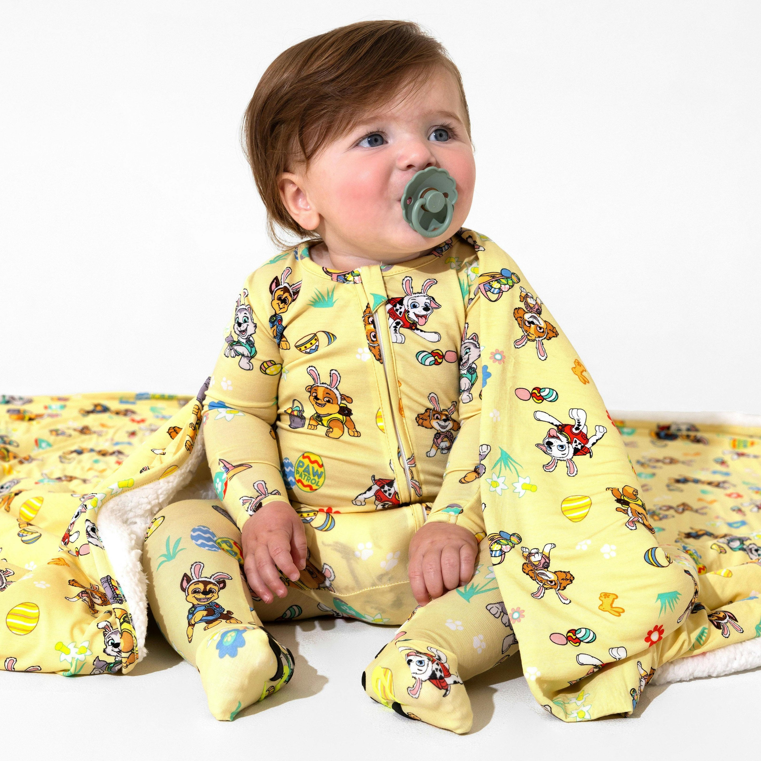 PAW Patrol: Bunny Fun Bamboo Sherpa Blanket