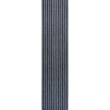 Rand Distressed Ticking Stripe Machine-washable Area Rug