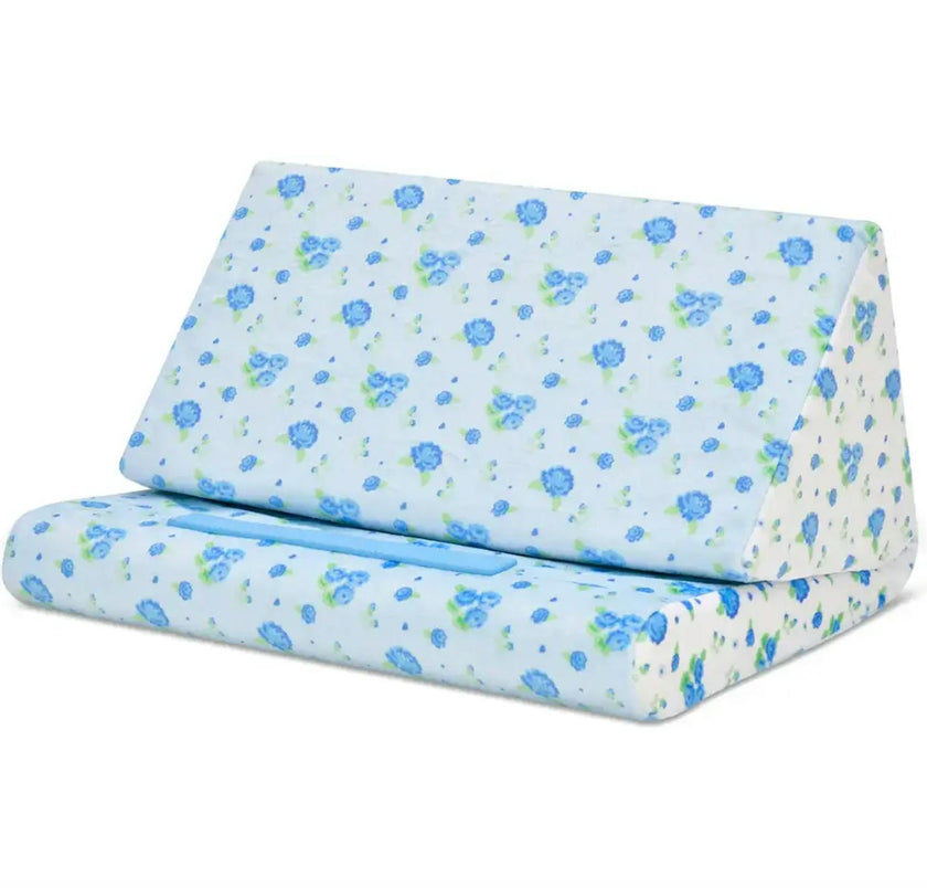 Blue Ditsy Tablet Pillow