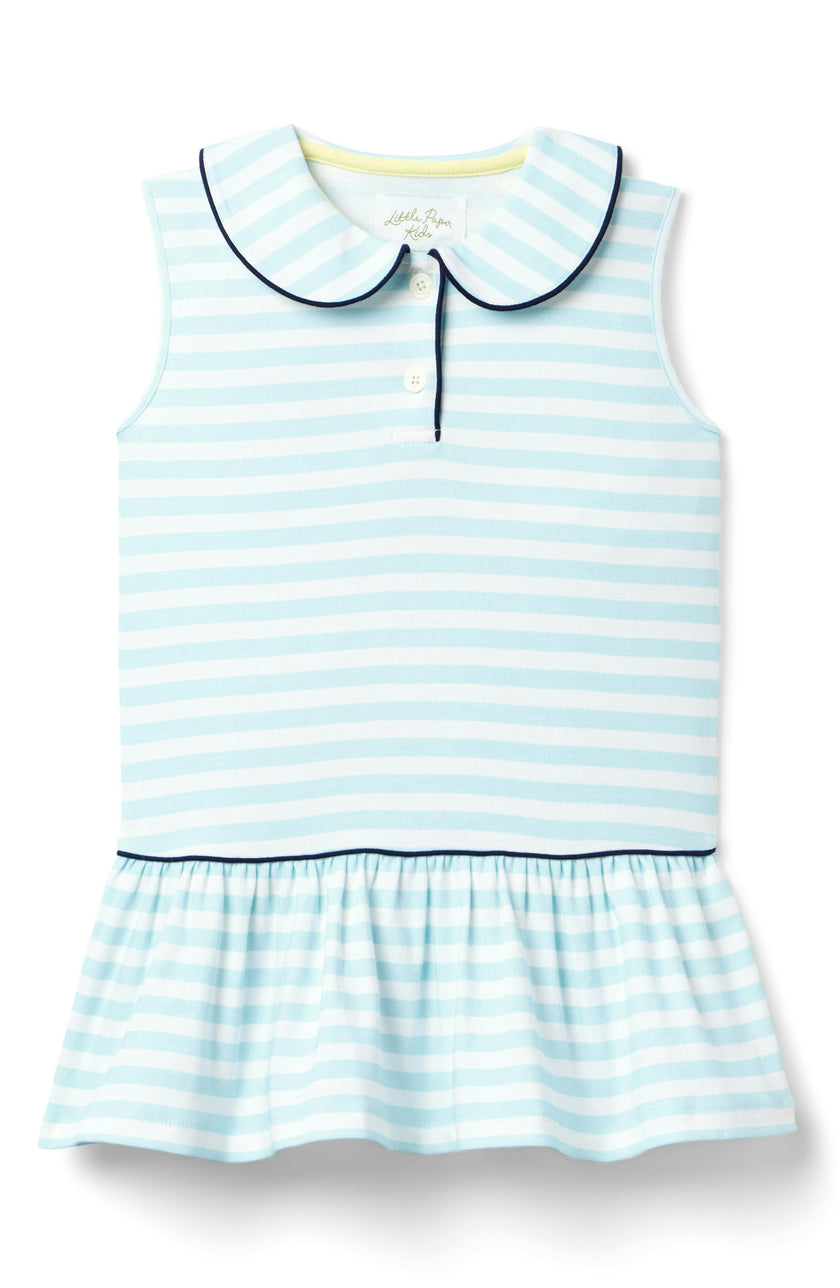 Louisa Dress - Ice Stripe