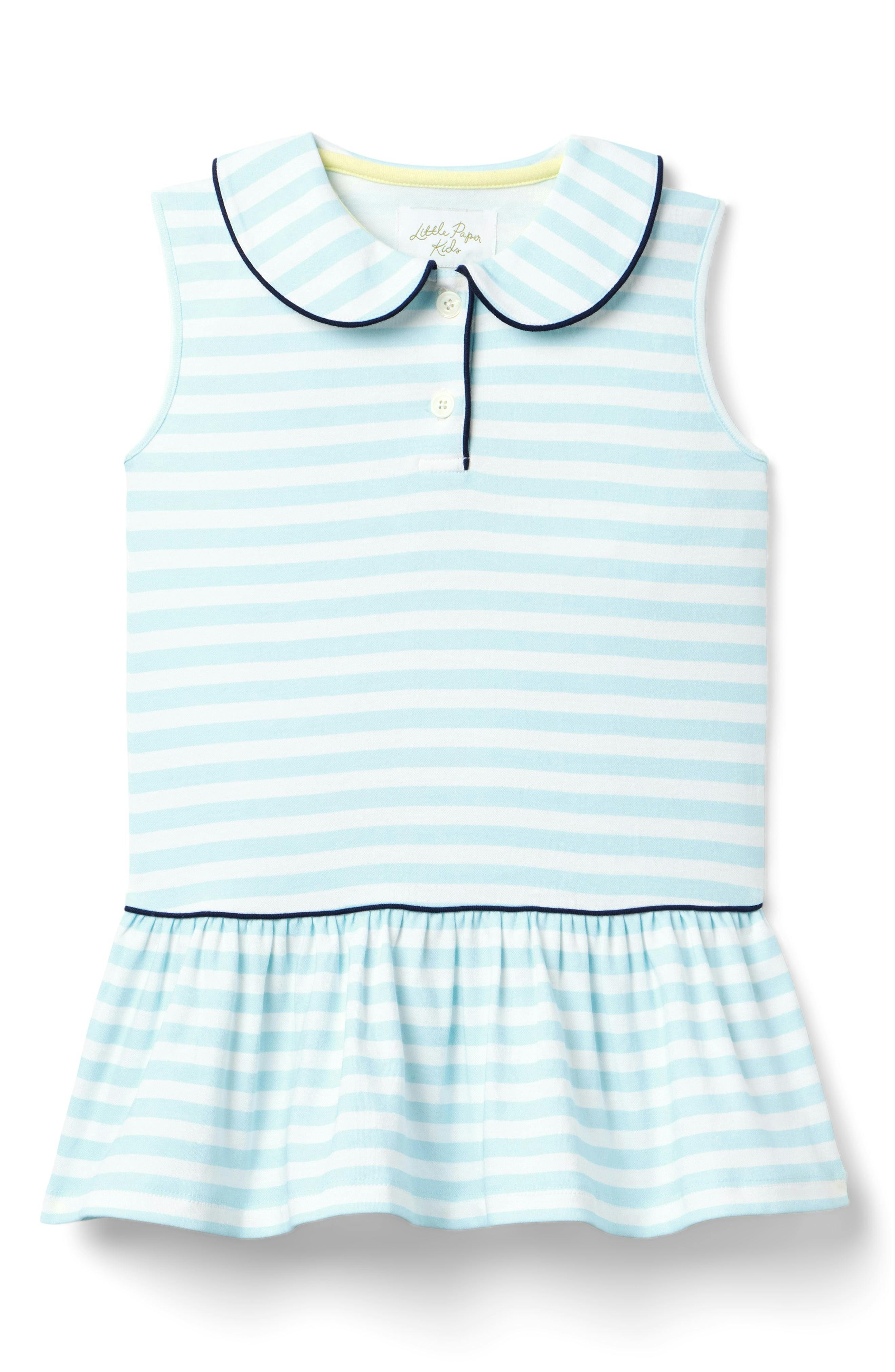 Louisa Dress - Ice Stripe