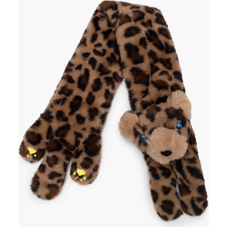 Jungle Jeweled Leopard Scarf