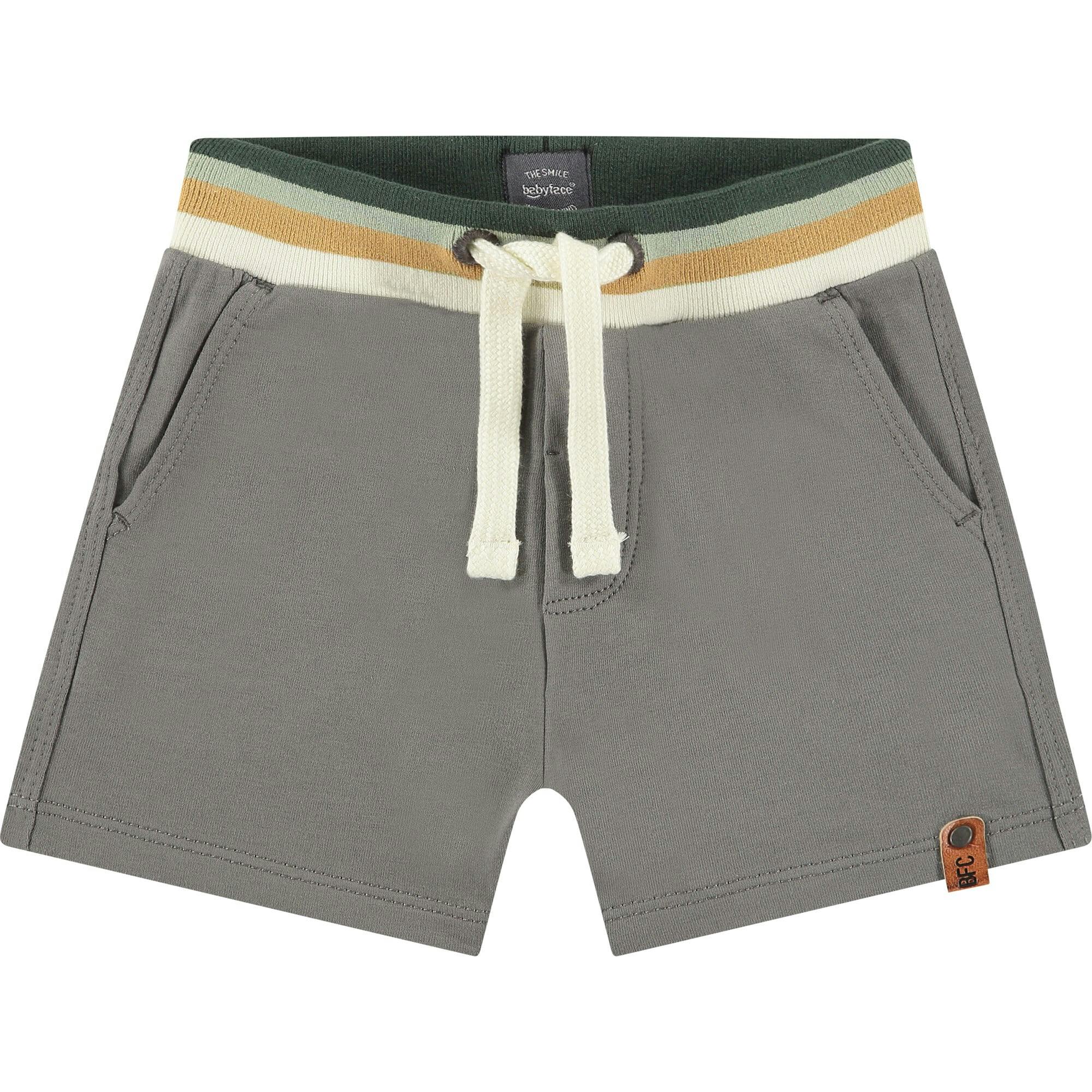 Contrast Waistband Shorts
