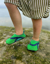 Scuba Green Spandex Aqua Shoe
