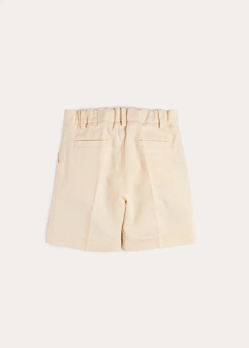 Tailored Shorts in Cream (4-8yrs)