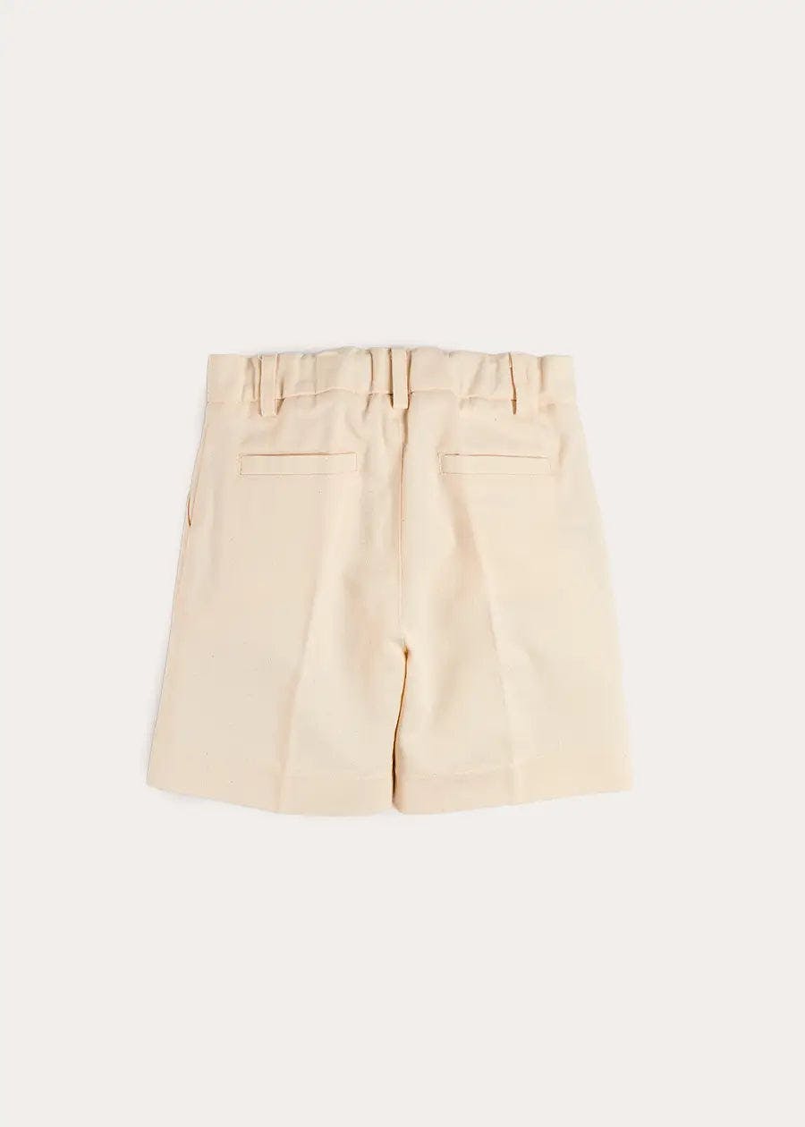 Tailored Shorts in Cream (4-8yrs)