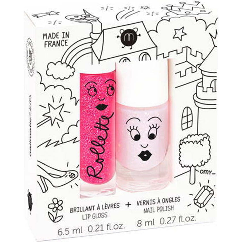 Nail Polish and Lip Gloss Set for Kids FAIRYTALES