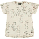 All-Over Illustration Graphic Print T-Shirt
