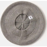 Chunky Ribbed Cotton Knit Elastic Fit Beret