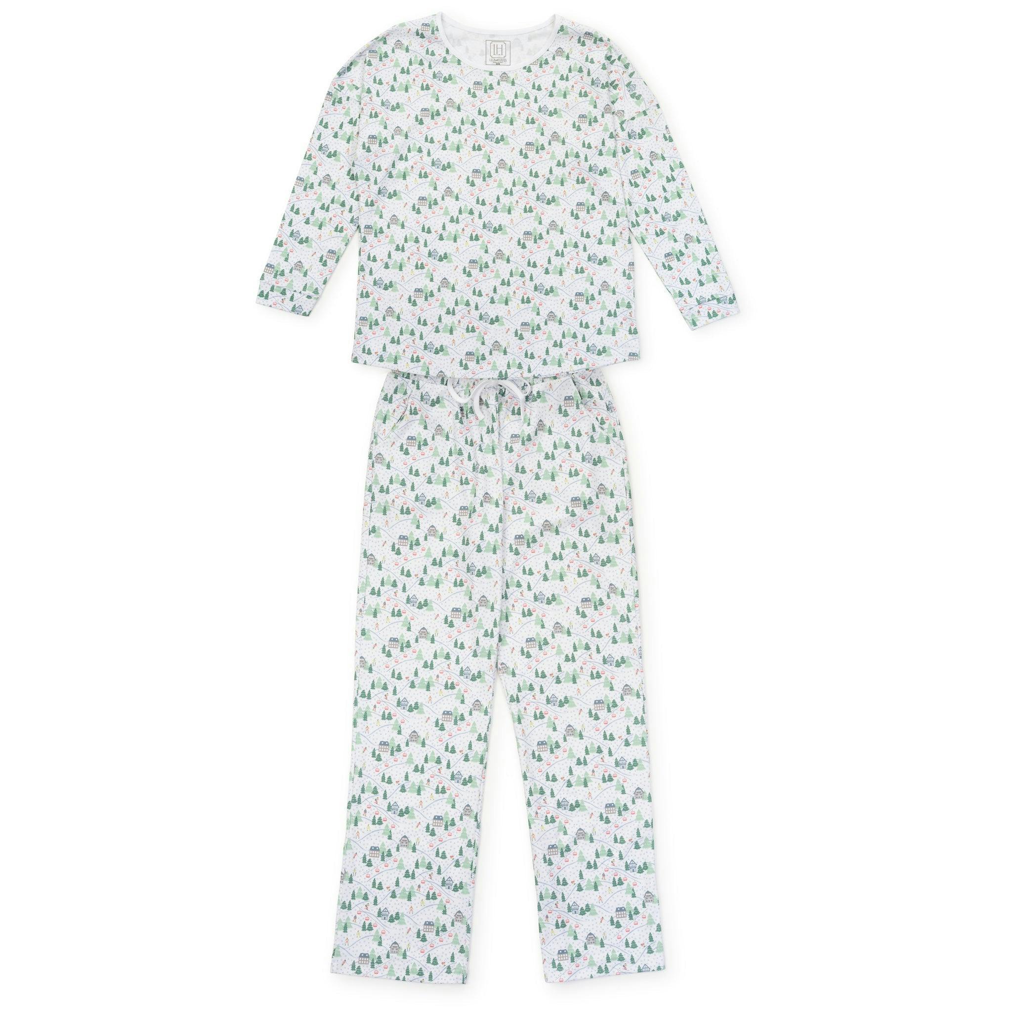 Audrey Women's Longsleeve Top Pant Set - Ski Village