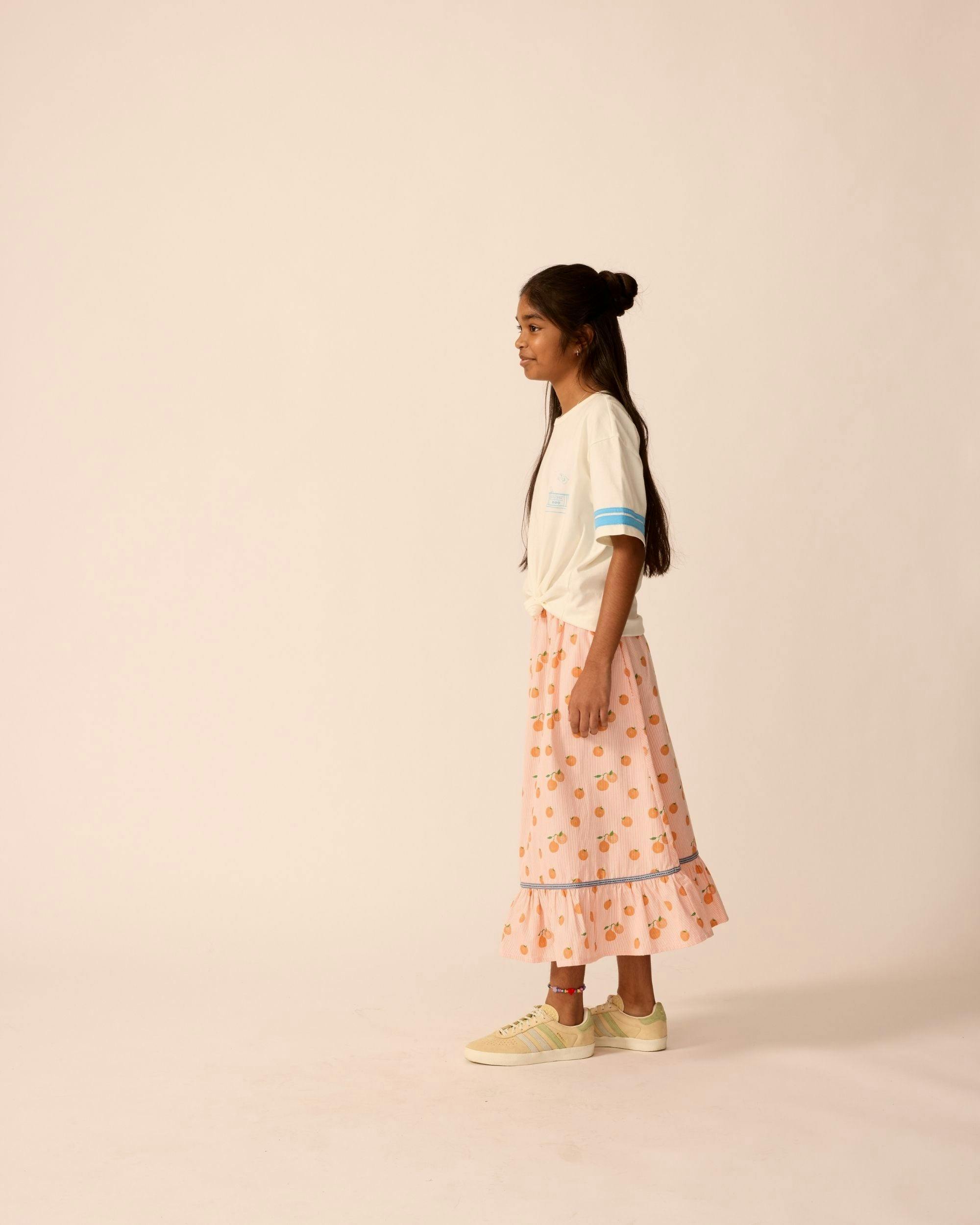 Picnic Skirt in Clementine