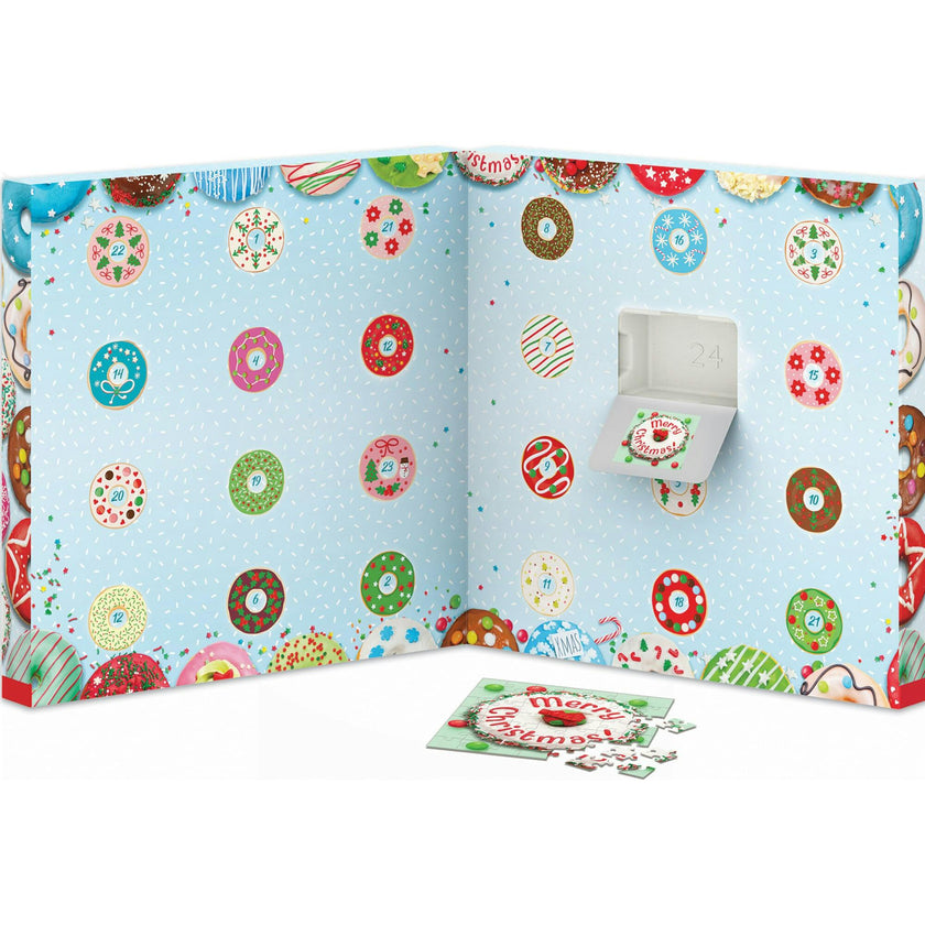 Eurographics: Puzzle Advent Calendar: Christmas Donuts Individual Jigsaws