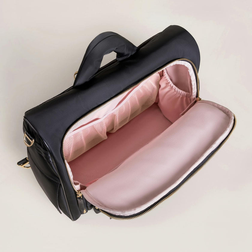 Satchel 14-Compartment Diaper Bag