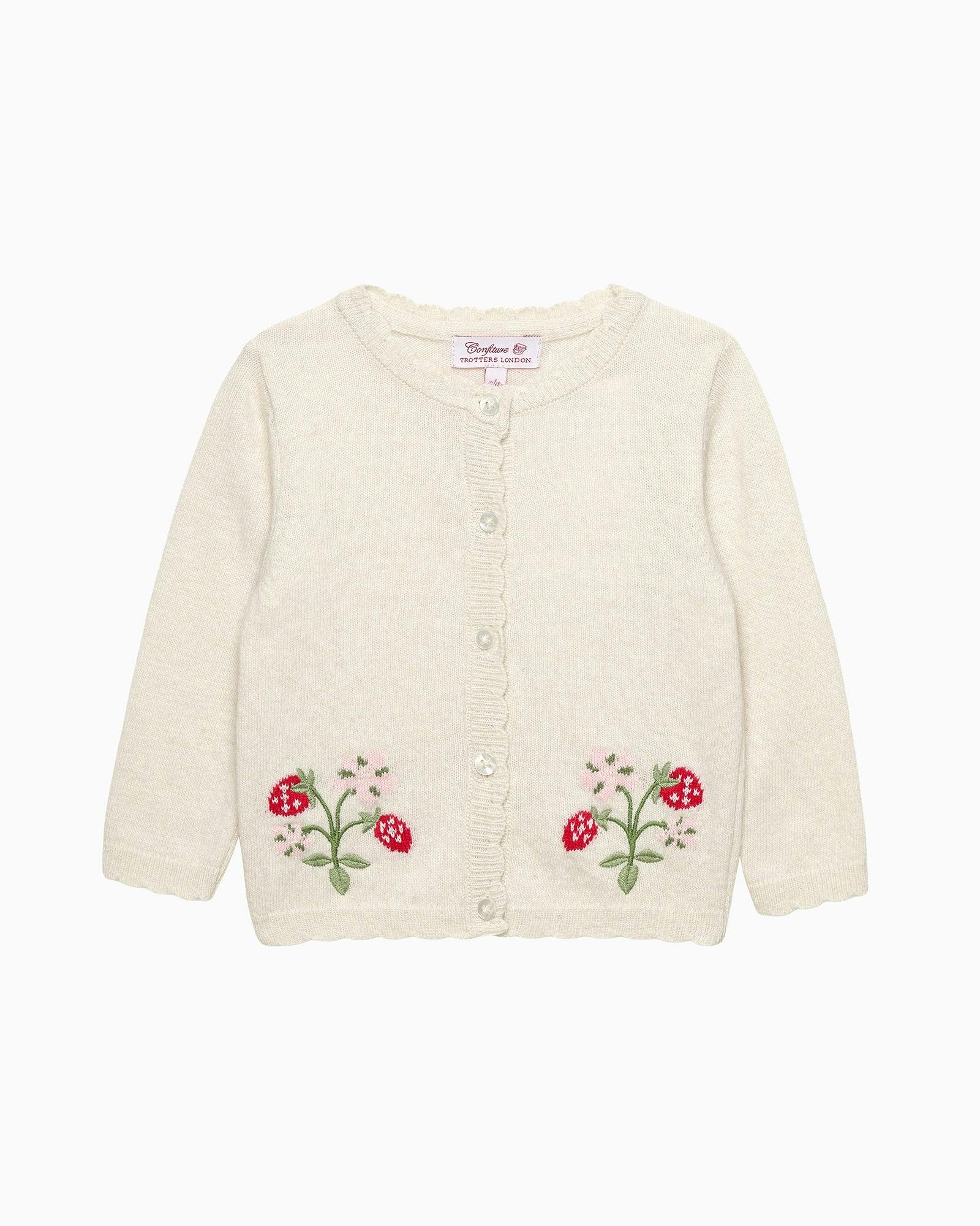 Baby Strawberry Cardigan