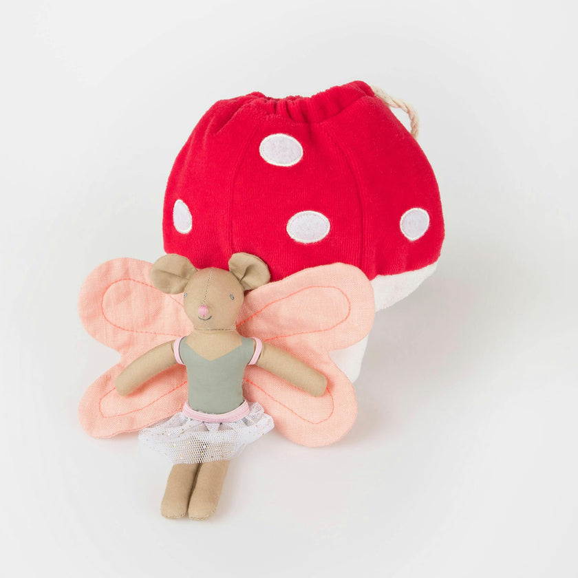 Mushroom Mini Doll