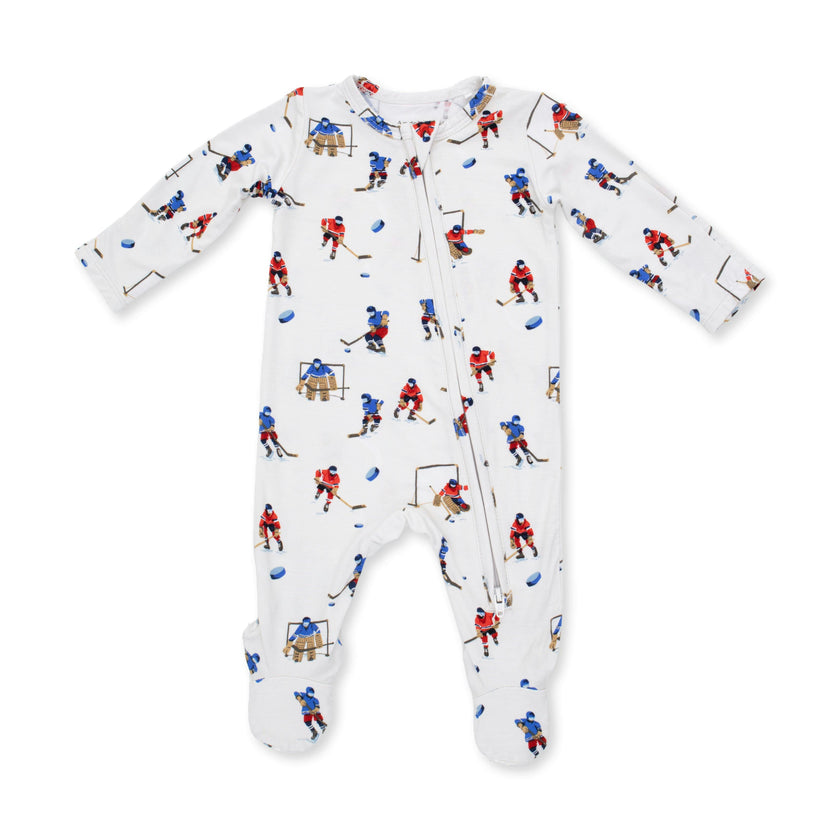 Hockey Players - 2 Way Zipper Footie