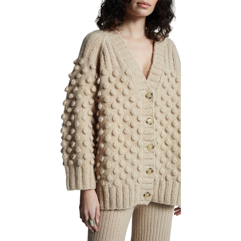 LIAN CARDI | PALE CAMEL