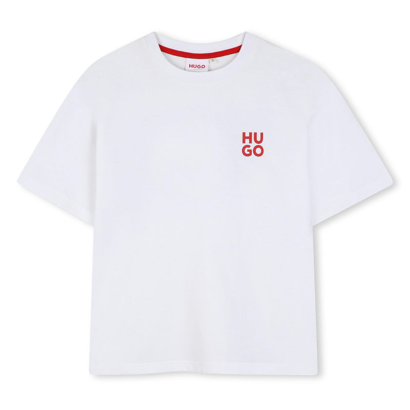 White Graphic Logo T-Shirt