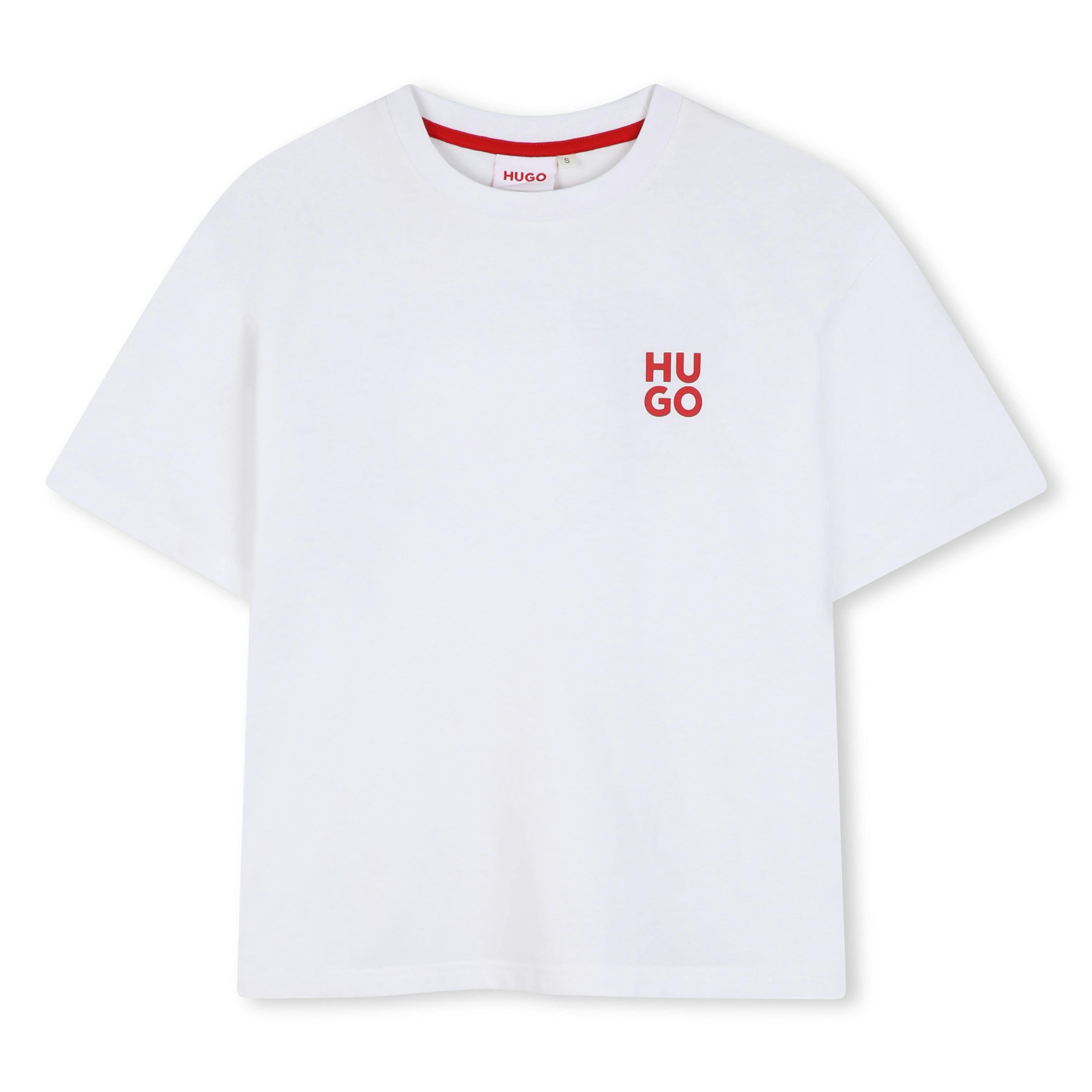White Graphic Logo T-Shirt
