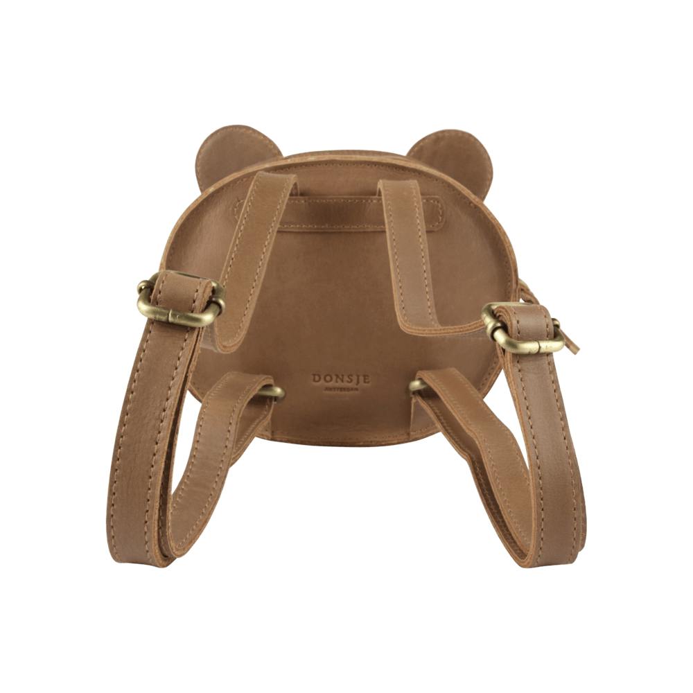 Kapi Classic Backpack | Bear | Cognac Classic Leather