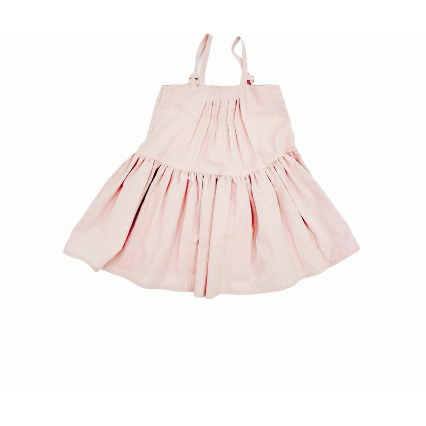 Hikari Pintuck Dress | Soft Pink