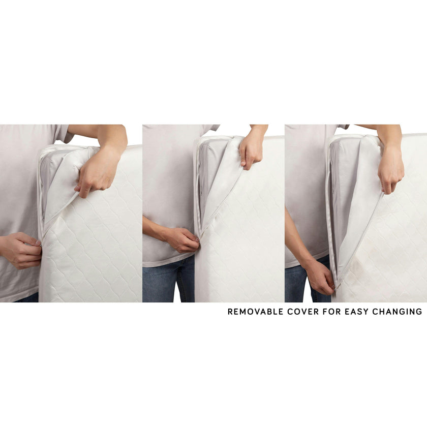 Babyletto Pure Core Non-Toxic Crib Mattress with Hybrid Waterproof Cover