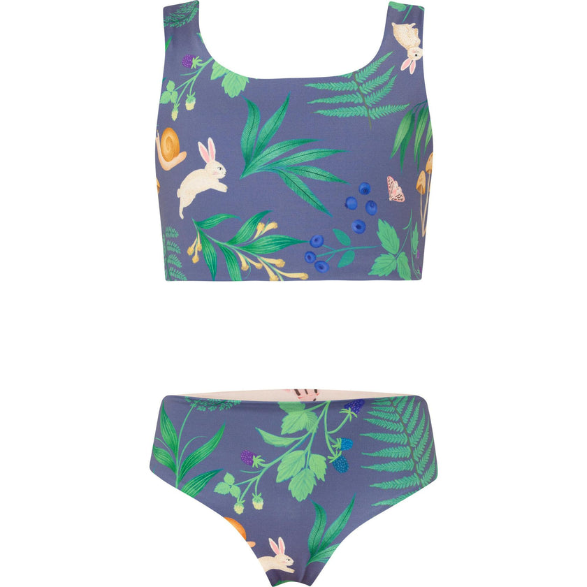 BOSQUE DE CONEJOS MORADO - SUN&MOON BIKINI