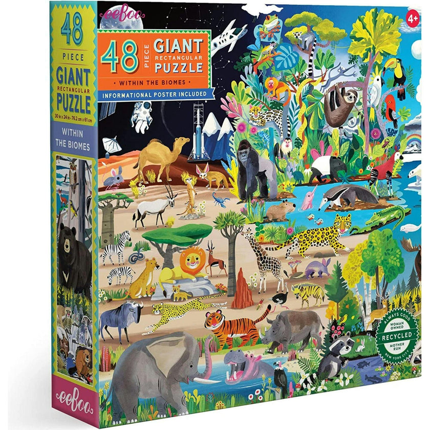 Within the Biomes 48 piece Giant jigsaw puzzle