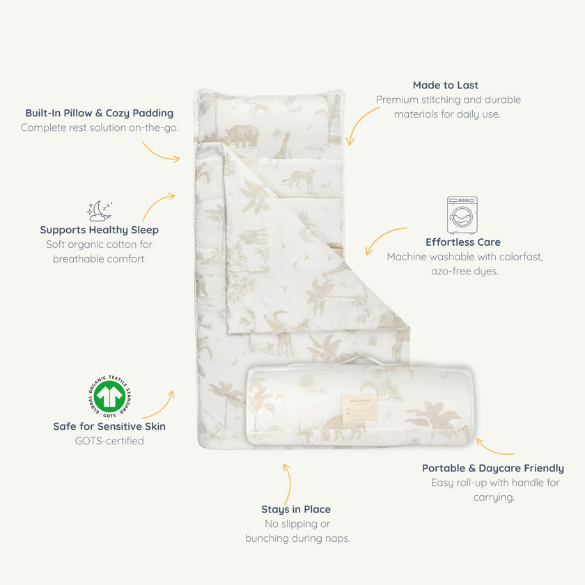 Organic Cozy Comfort Nap Mat