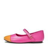 Bebe Leather 2.0 Pointed Toe Ballet Flat