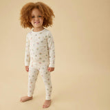 Fairy Garden Ribbed Pajama Set