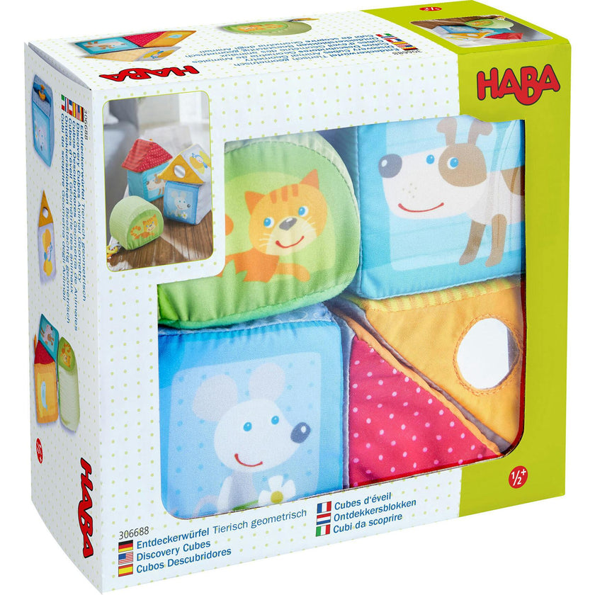 Discovery Cubes Animal Geometry (5 Blocks)