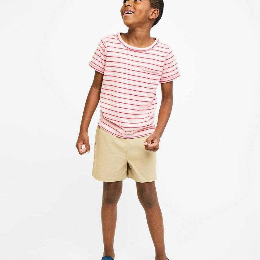 Willie T-Shirt, Petal Mini Stripe