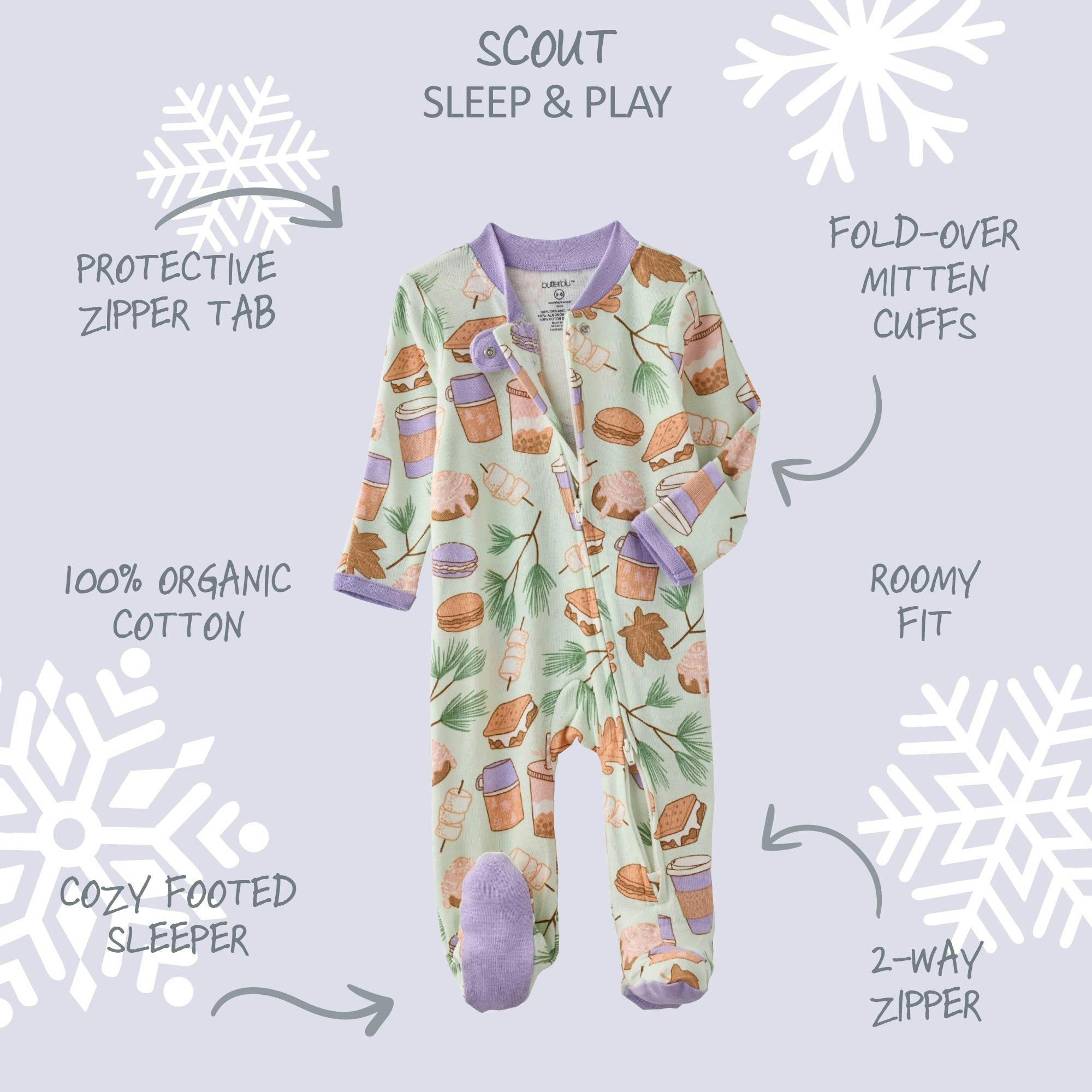 SCOUT Sleep & Play Girls Pajamas