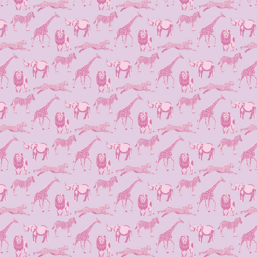Merrick Girls' Pant Set - Pink Savanna Safari
