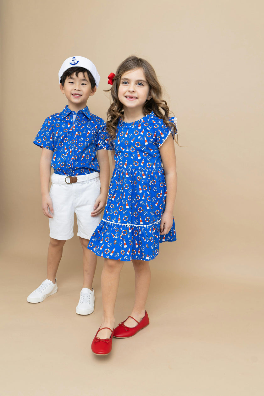 Seaside Shirt in Short Sleeves