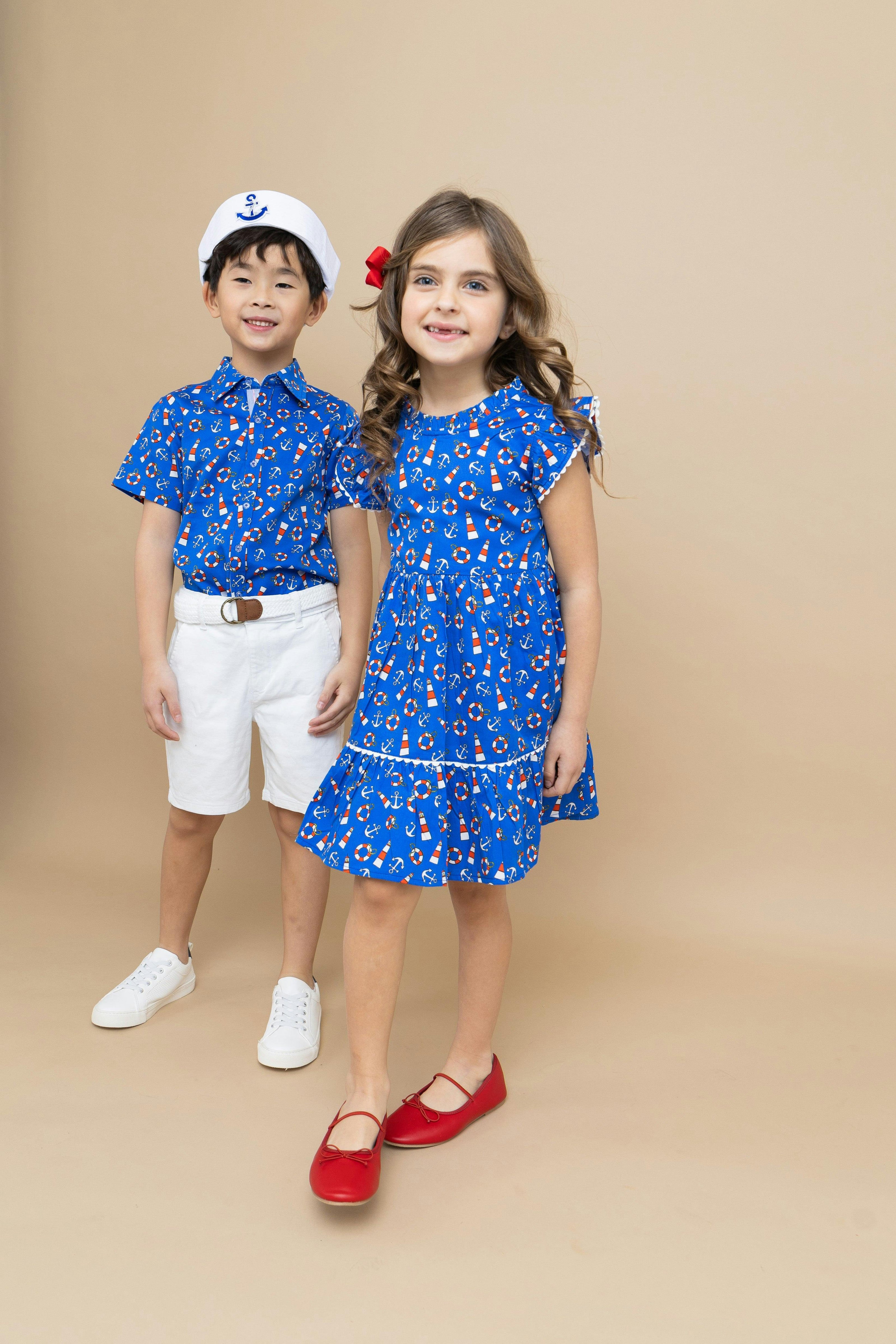 Seaside Ruffle Dress