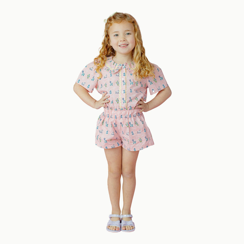 Rick Rack Blouse in Poodle