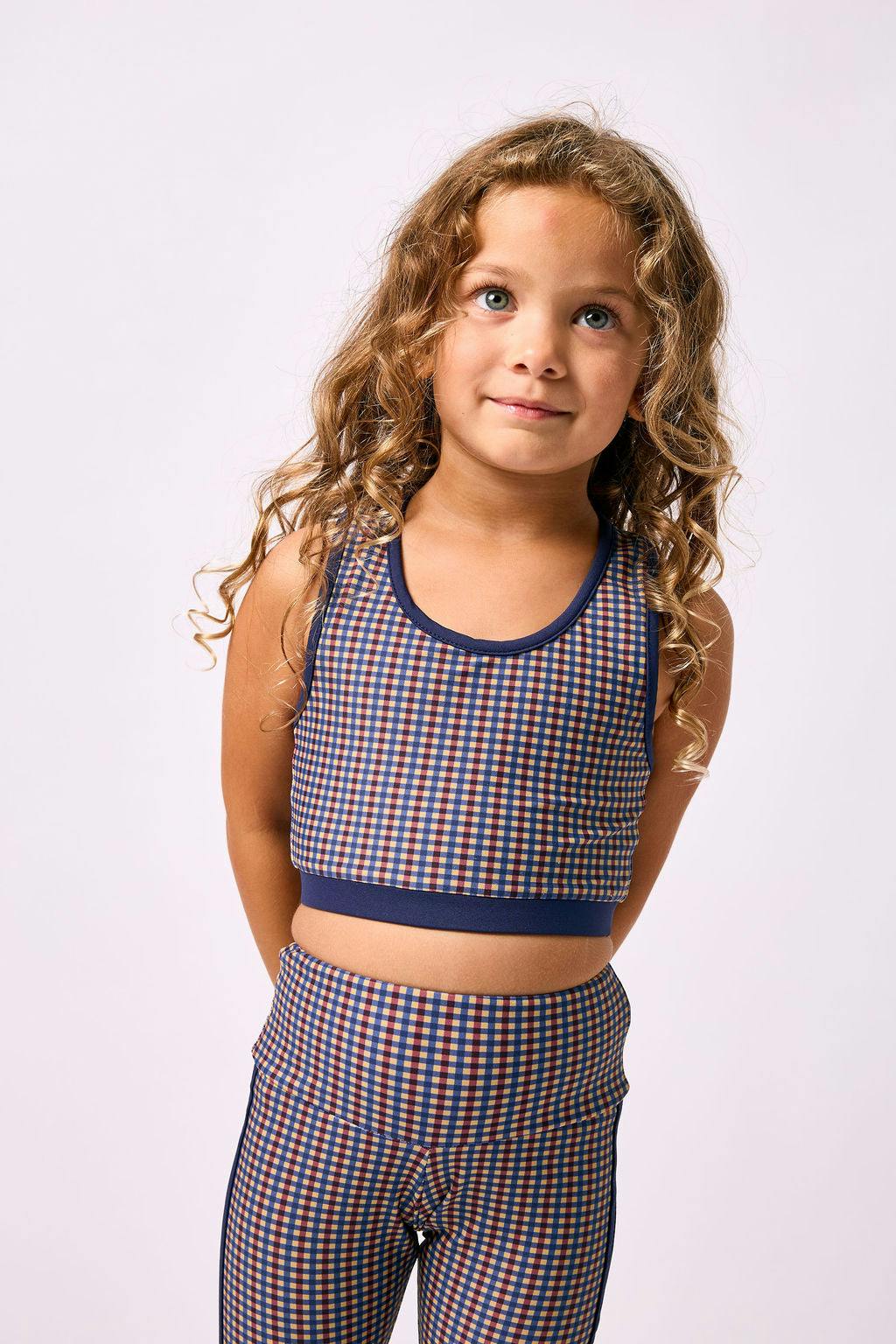 gingham crop top