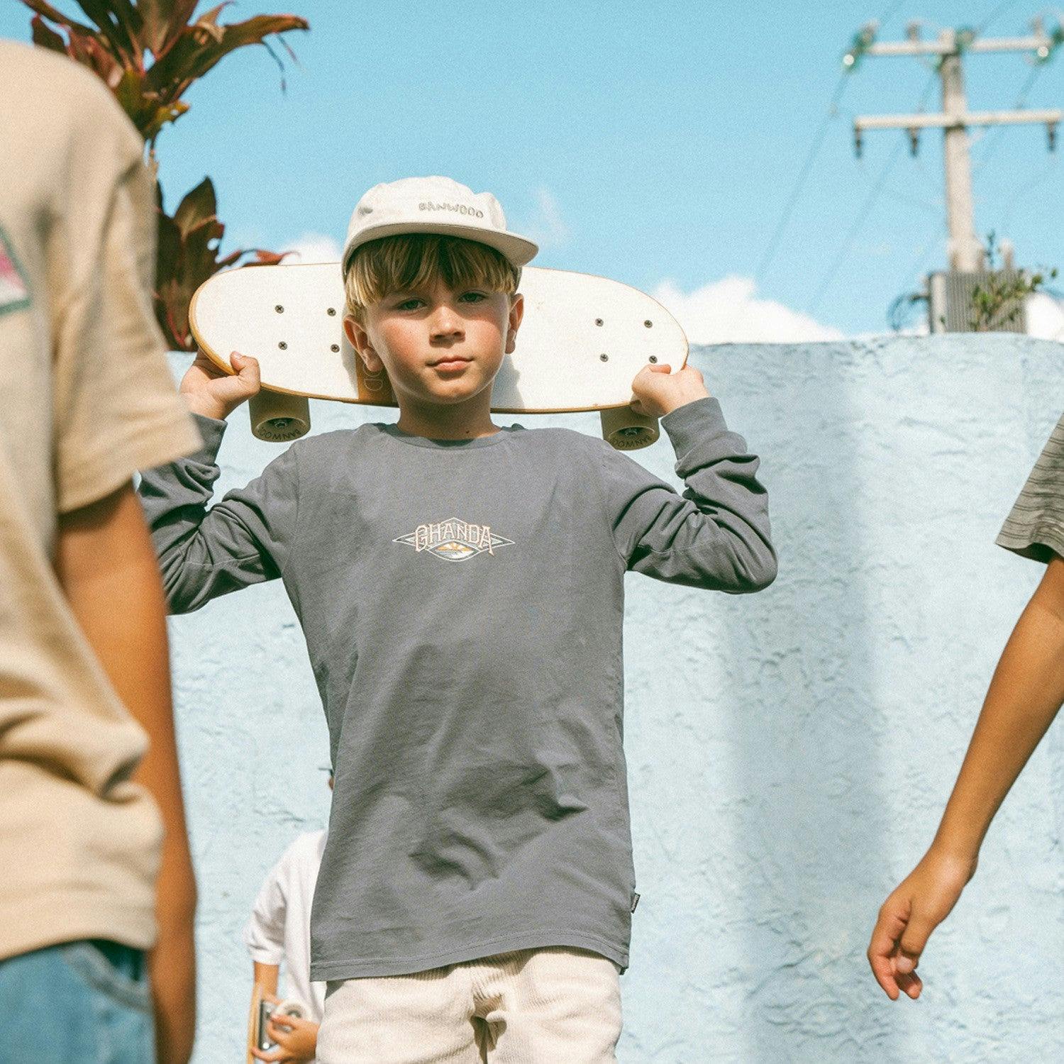 BANWOOD 5-PANEL CAP - CREAM