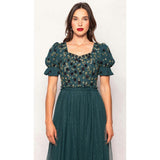 Adara Dress in Green