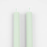 Sea Foam Green Table Candles