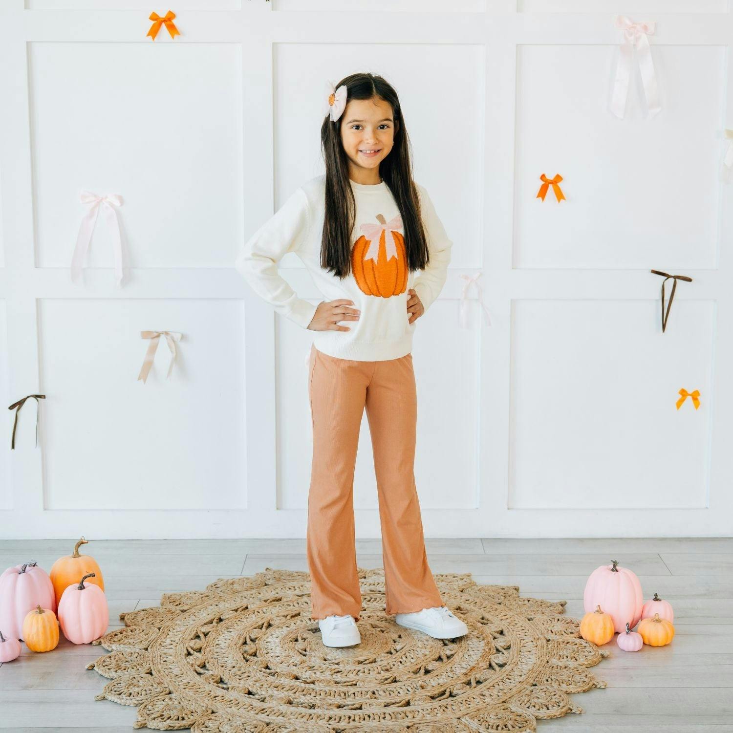 Coquette Pumpkin Sweater