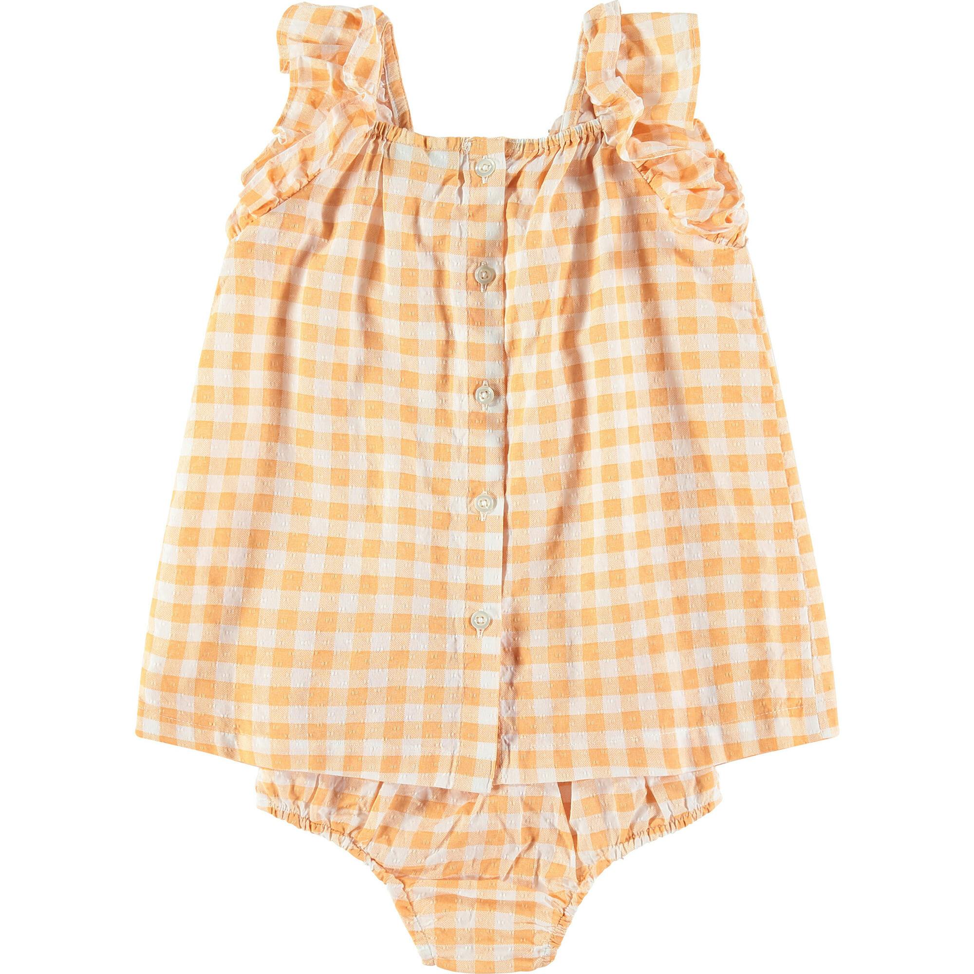 Checkered Tank Top & Bloomer 2-Piece Set