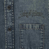 ZADIG & VOLTAIRE Vintage Festival Cotton Denim Shirt