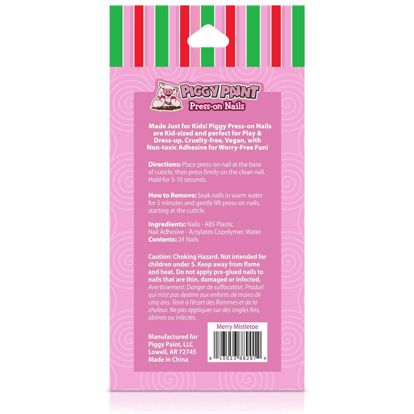 Piggy Paint Holiday Press-on Nails 3-pack