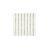 Gold Striped Small Napkins