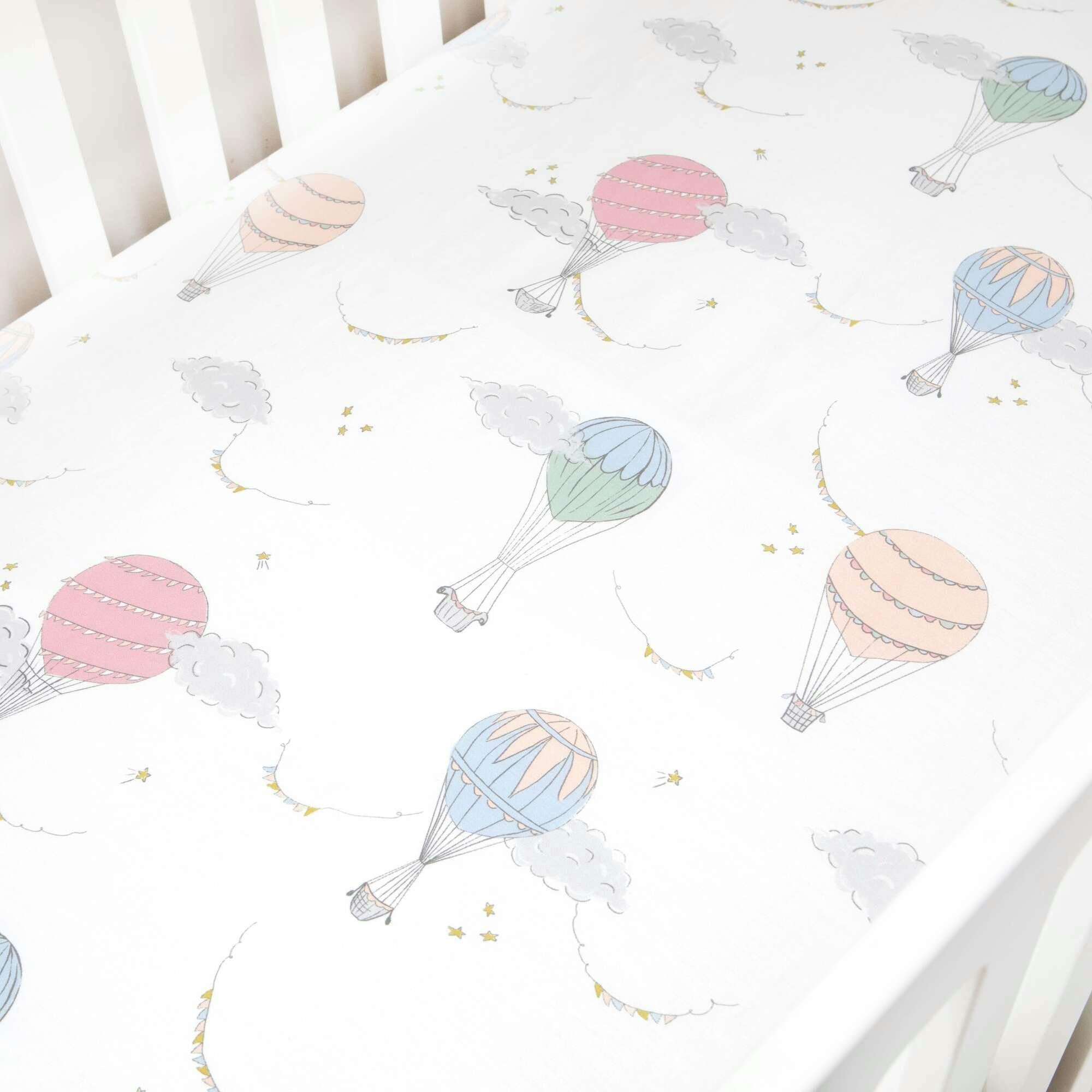 Touch The Sky Crib Sheet
